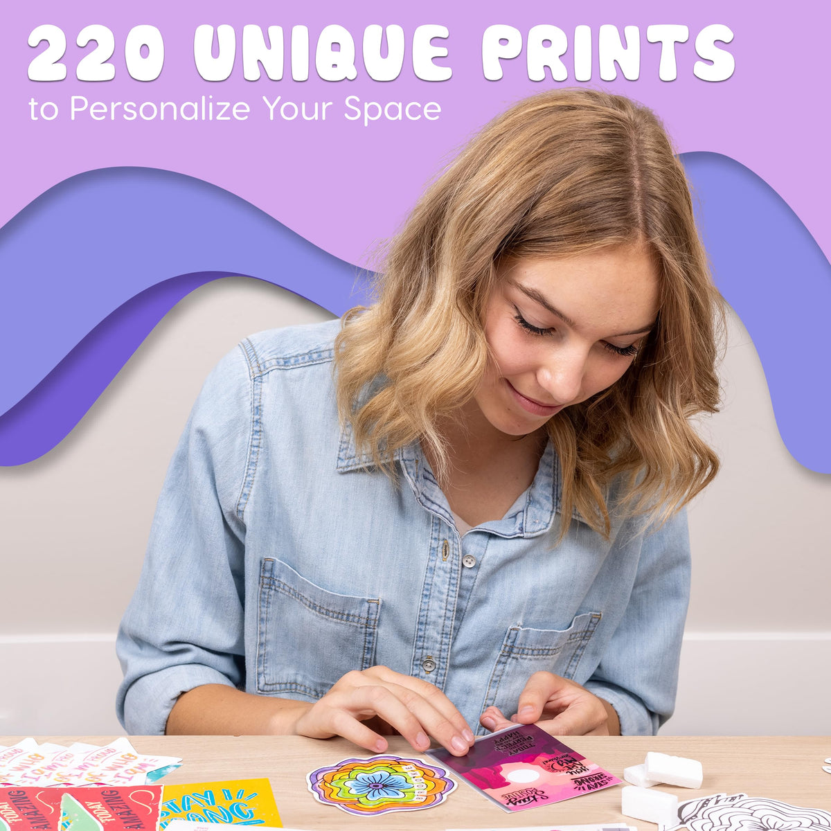 Name letters and quotes personalize the Hapinest collage.