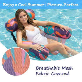 Happy Aplenty breathable 3D mesh backrest for cool, comfortable support