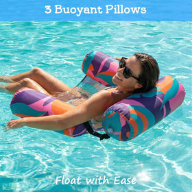 Happy Aplenty ergonomic design supports natural lounging