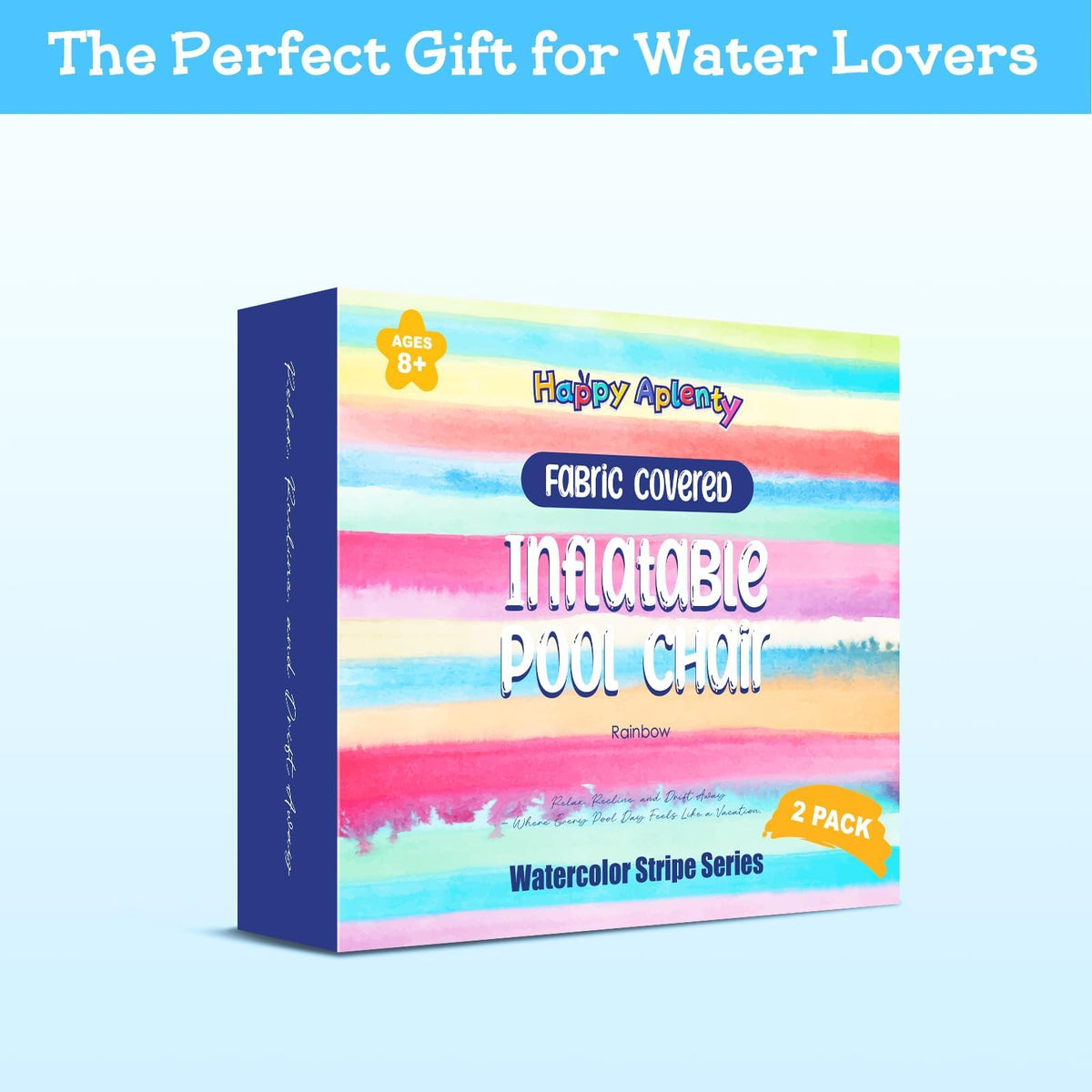 Happy Aplenty heavy-duty construction for extended pool sessions and durability.