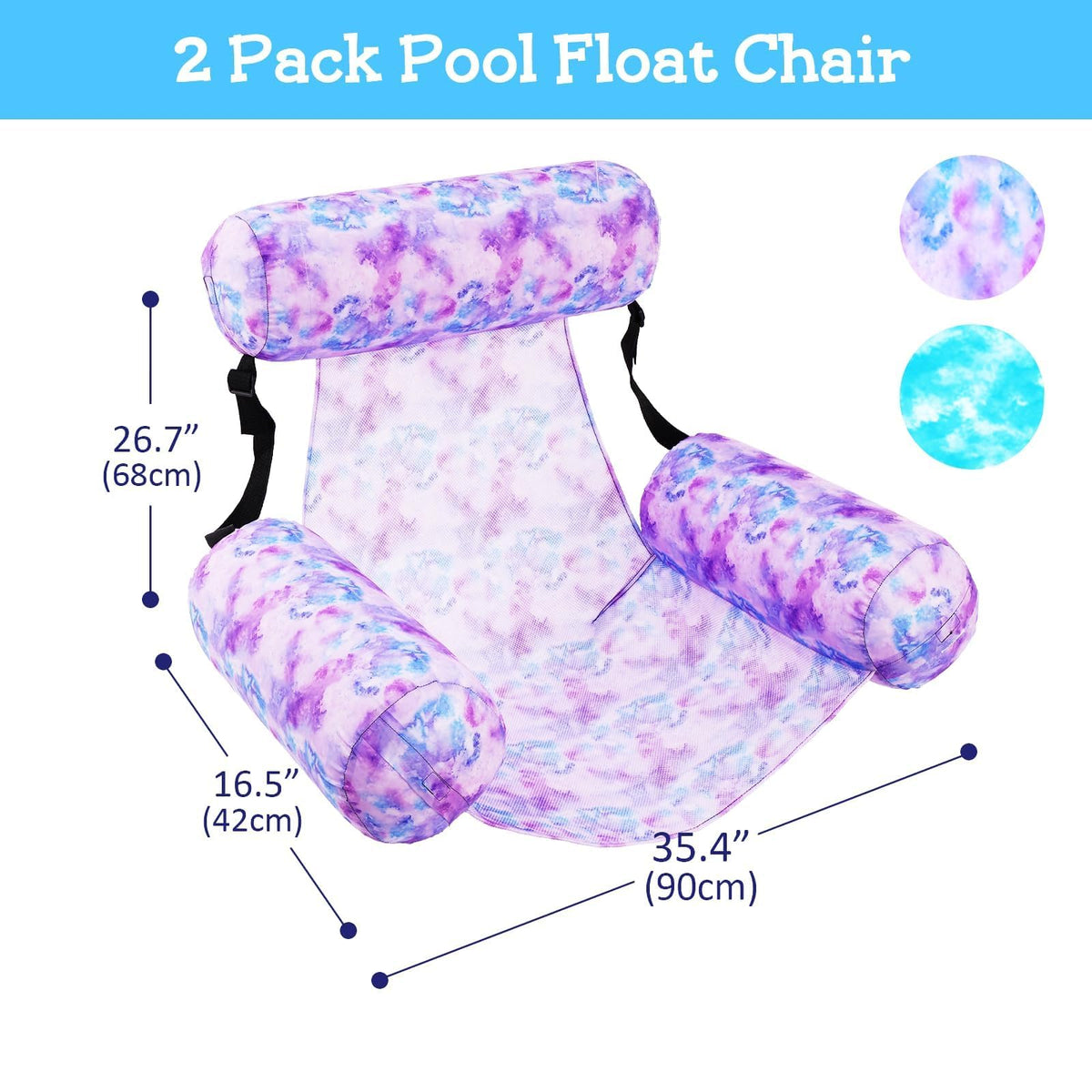 Happy Aplenty lake-beach-pool-use float chair for on-the-go relaxation