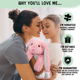Happy Fuel bunny bedtime snuggle for calmer nights.