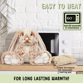 Happy Fuel Bunny offers emotional support and calming cuddle for users.