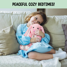 Happy Fuel bunny lounging moment for relaxed evenings.
