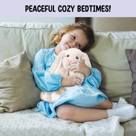 Happy Fuel cuddle-worthy bunny toy for kids and adults