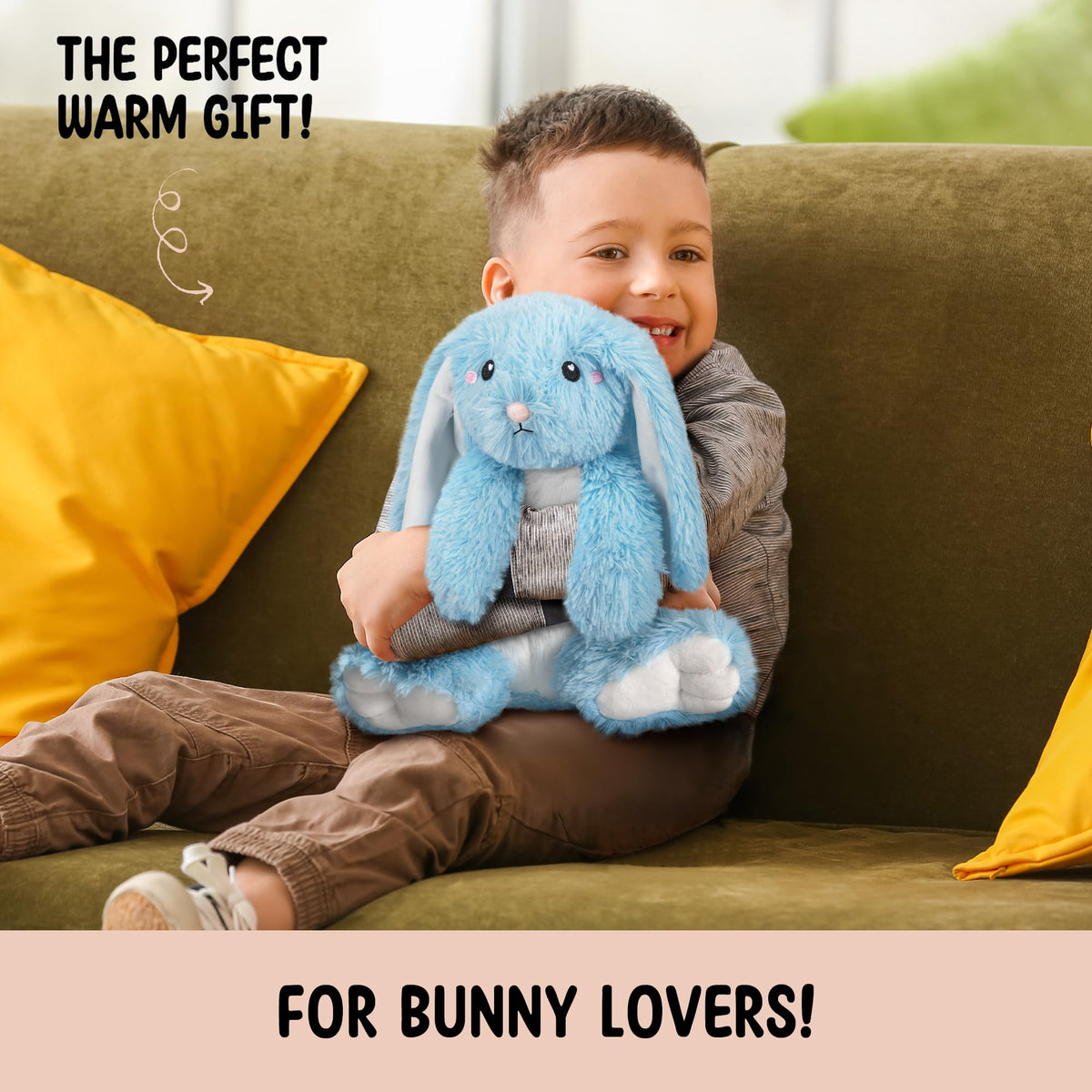 Happy Fuel Bunny soft plush ideal for bedtime and relaxation