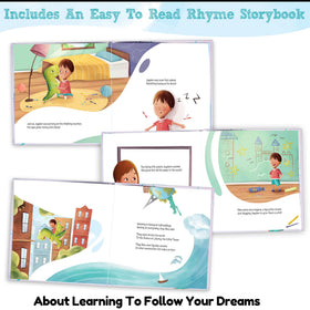Happy Fuel child story book cover showcases friendly dinosaur characters