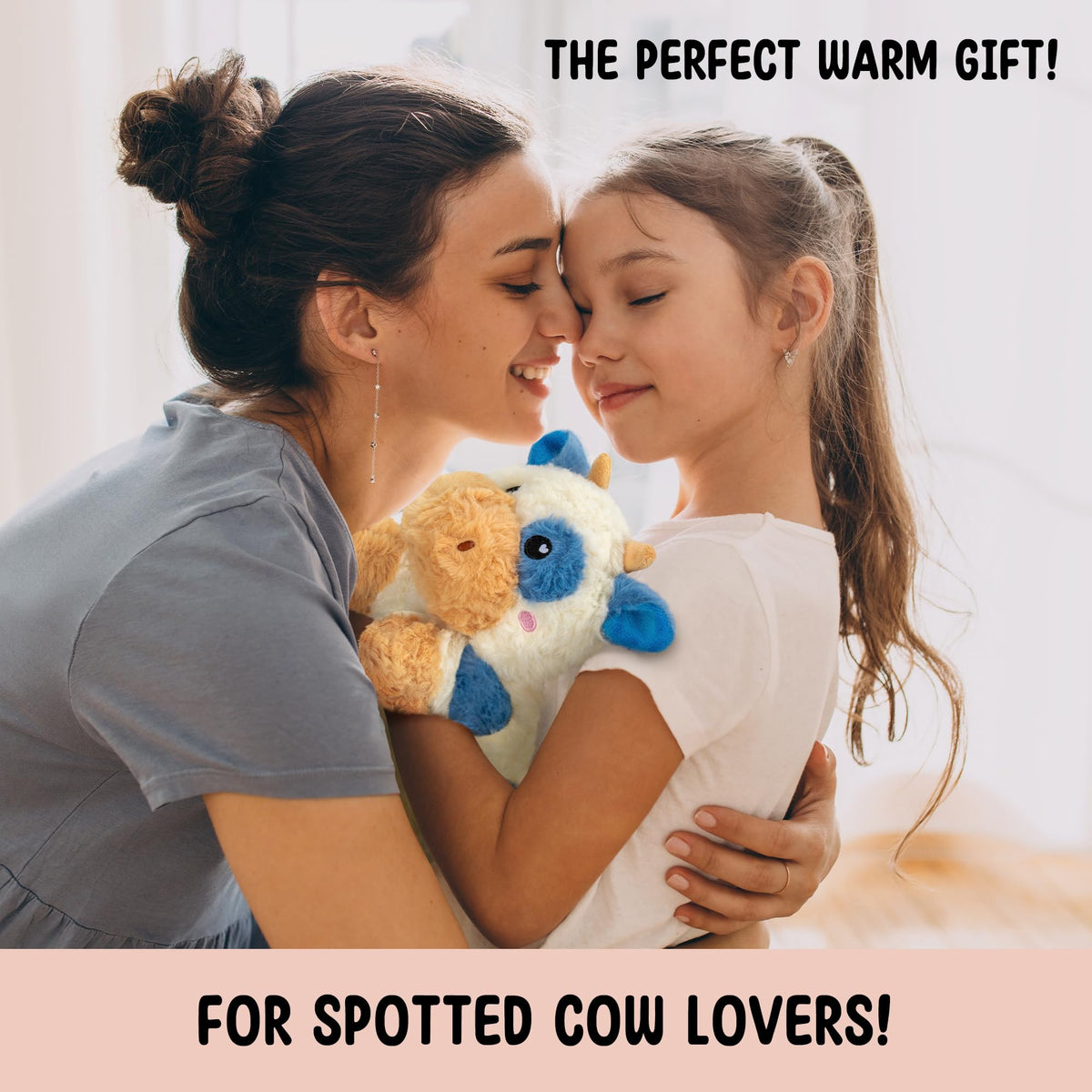 Happy Fuel cow plush arrives as a charming gift-ready package.