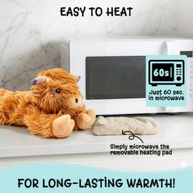 Kid-friendly relaxation plush providing warm comfort and reassurance