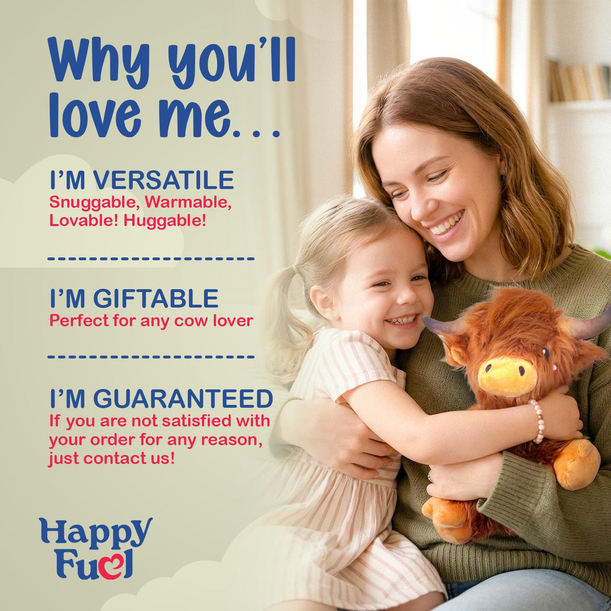 Happy Fuel soft cozy texture enhances comforting moments on chilly evenings.