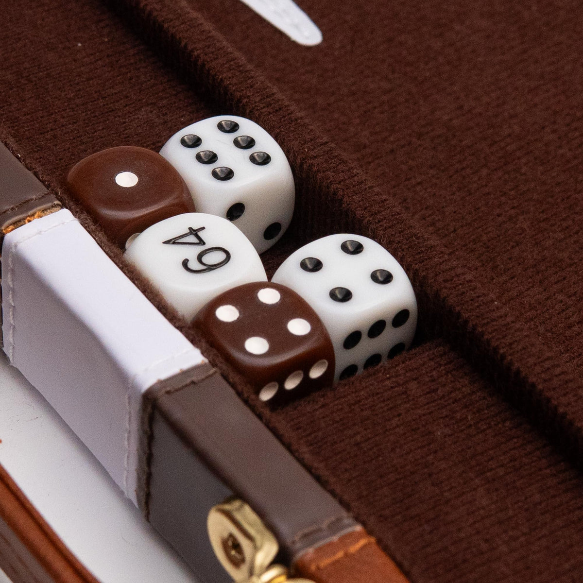 Happy Hippo brown finish complements timeless tabletop gaming