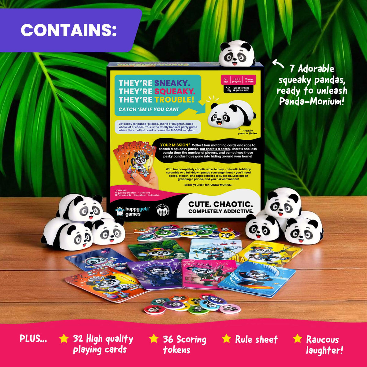 Happy Yeti Pandamonium family gameplay invites kids and adults to share laughs.