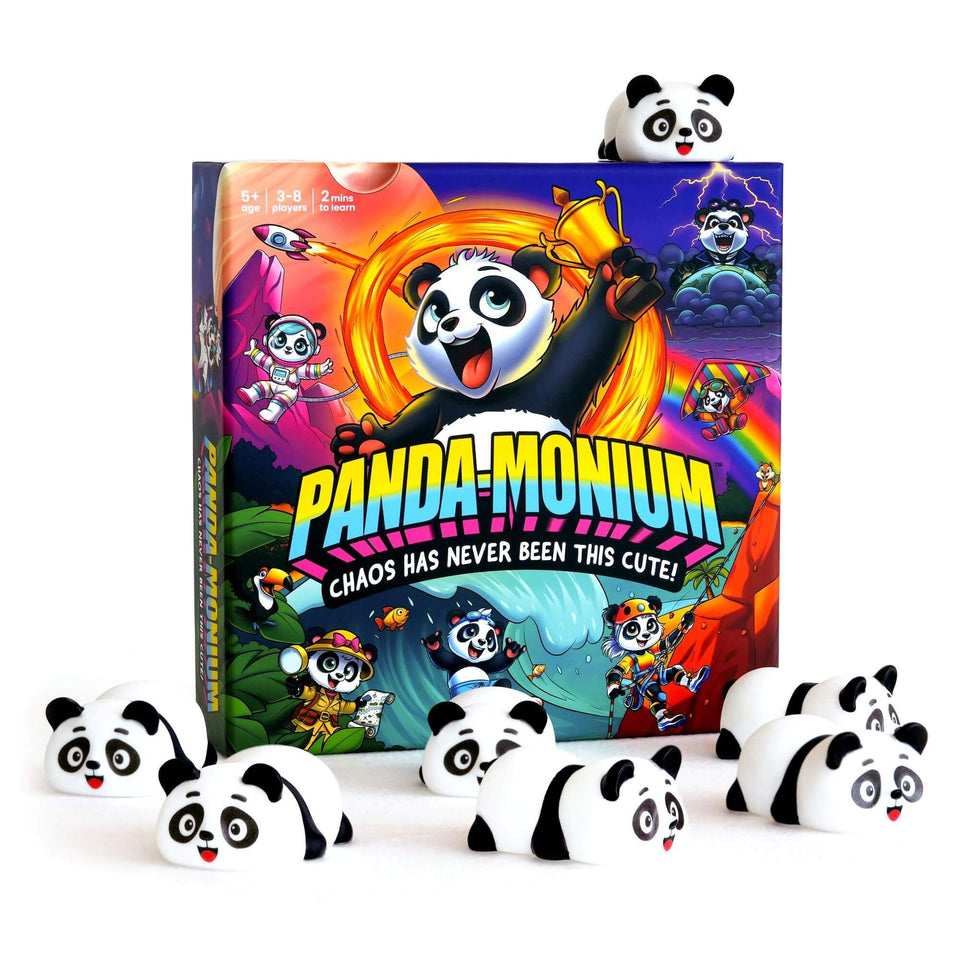Happy Yeti Pandamonium squeaky pandas bring fast, family-friendly chaos to game night.