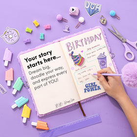 HAPPY LOLLI markers set in bright colors to spark creative notes.