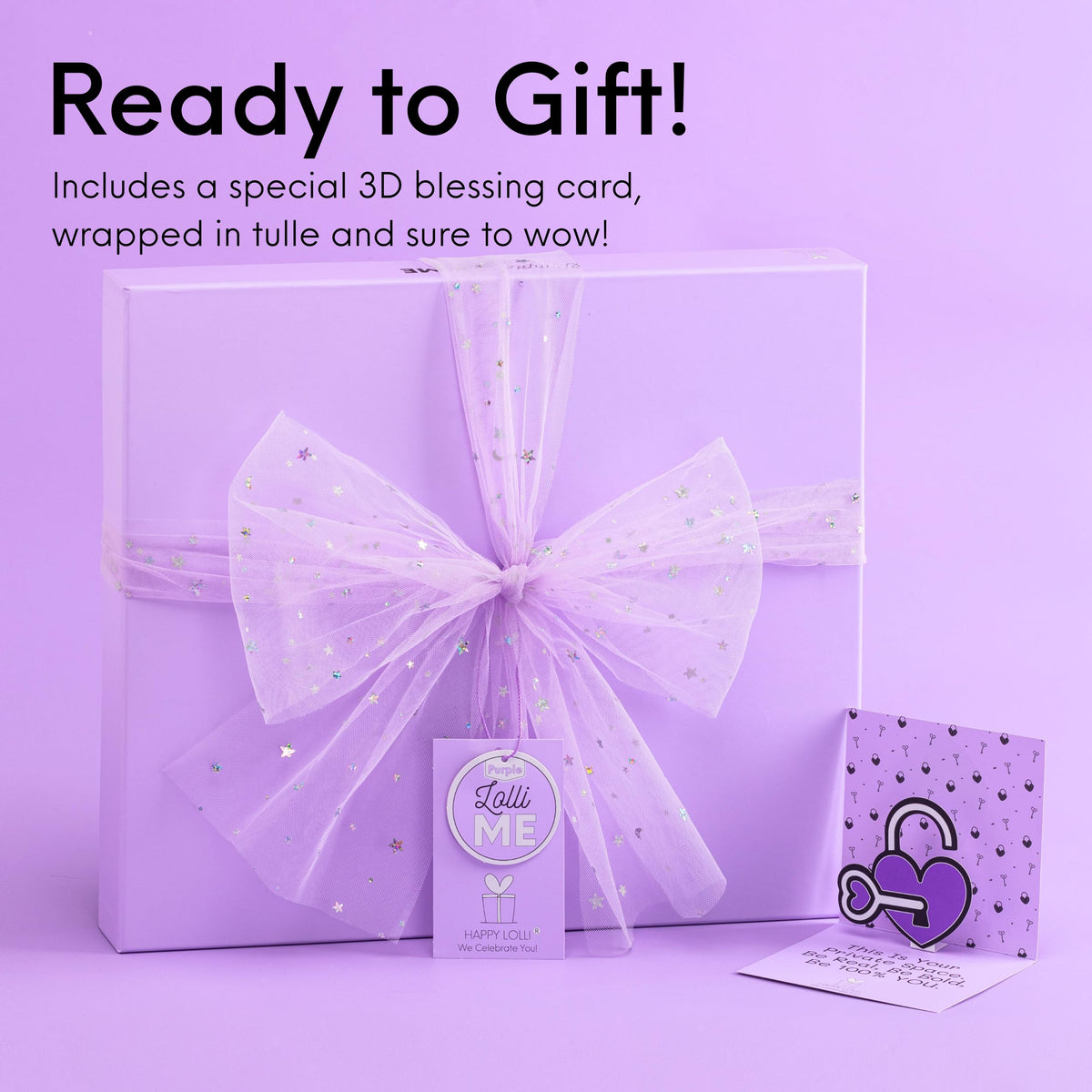 HAPPY LOLLI scrapbook papers provide texture and design options for layouts.