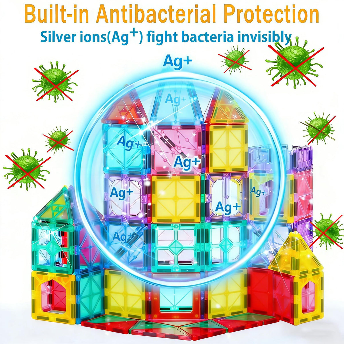 HAPPYMATY BPA-free materials ensure non-toxic, safe play.