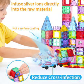 HAPPYMATY colorful structures built to inspire STEM exploration