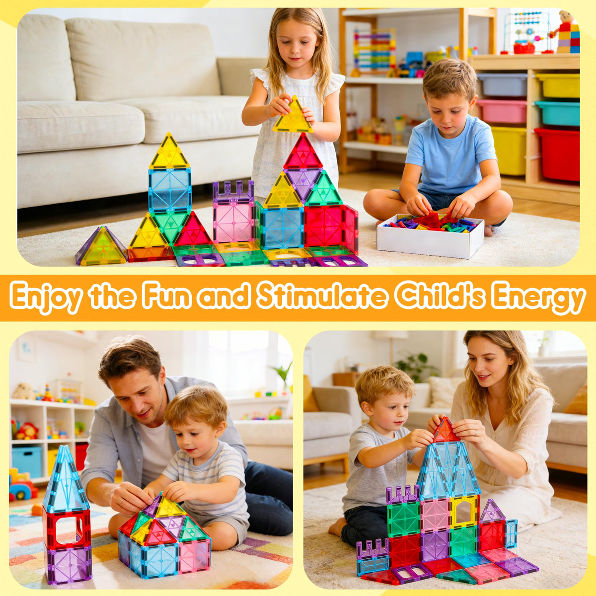 HAPPYMATY gift-ready box highlighting antibacterial materials and creativity.