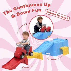 HAPPYMATY Kids ride-on toy with push car ready for active play.