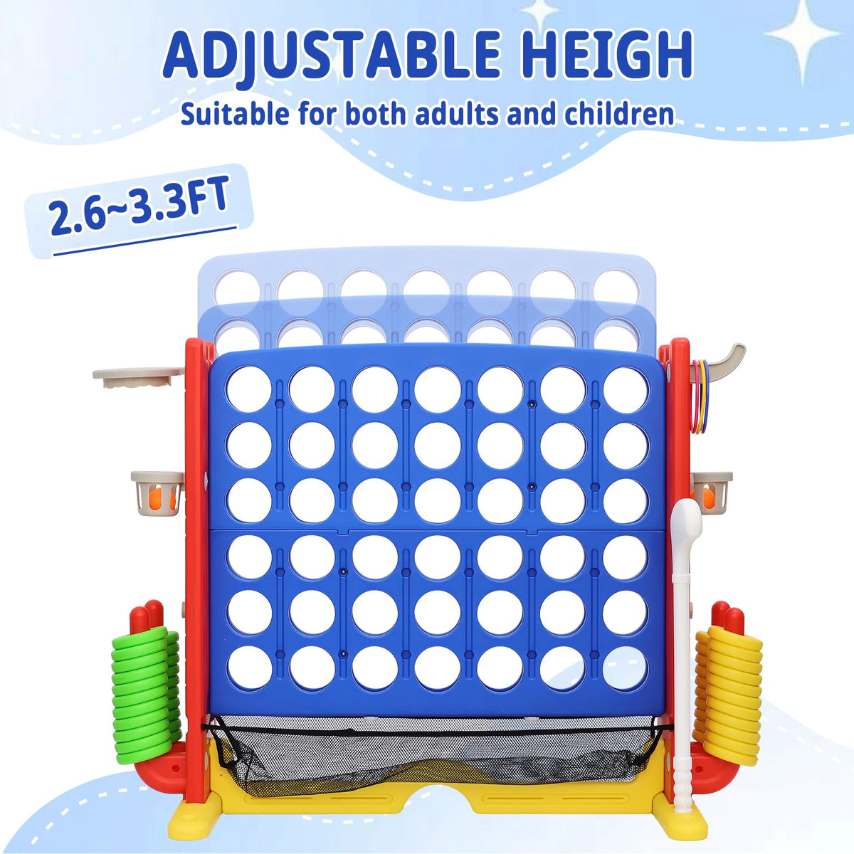 HAPPYMATY lightweight-assembly-parts enabling fast setup anywhere