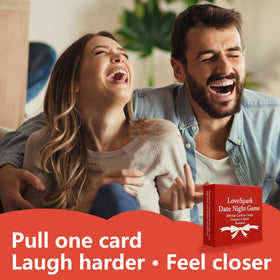 Happytalk Couples Games shows five decks for versatile date night ideas.