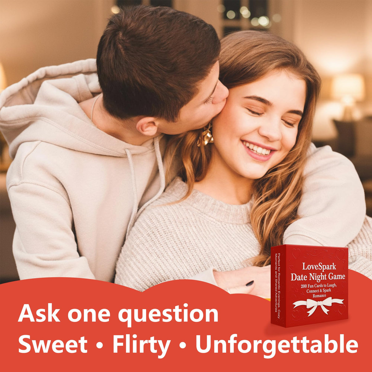 Happytalk Couples Games question cards spark meaningful conversations.