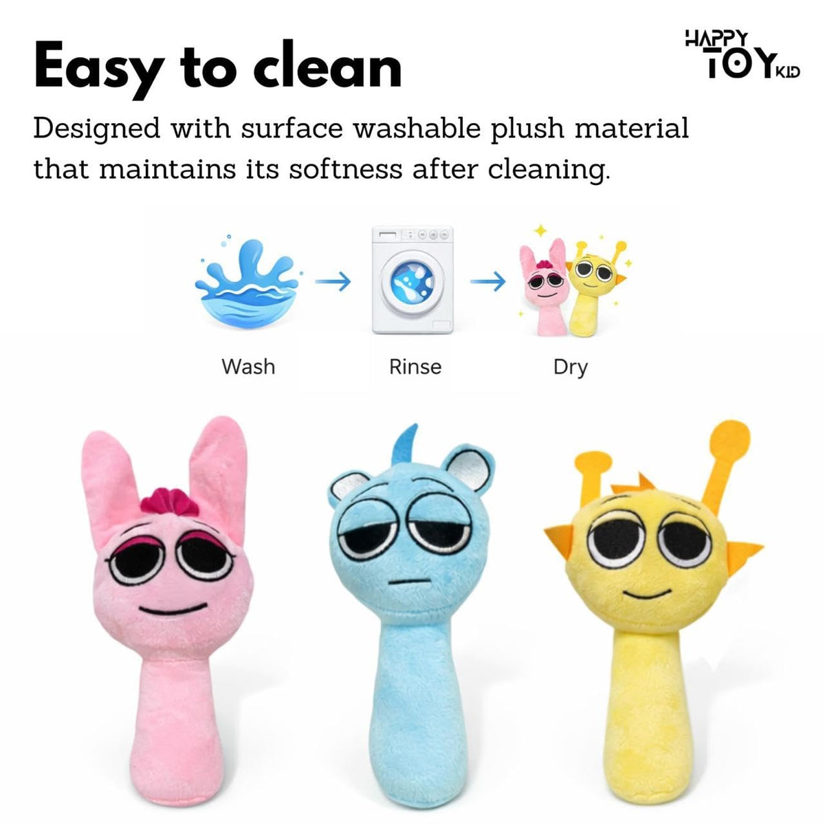 HappyToy Kid plush gift-ready packaging promotes easy, delightful gifting