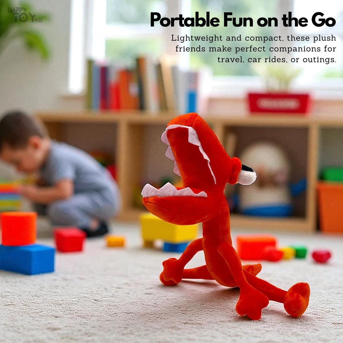 HappyToy Kid plush monkeys invite playful exploration during group games