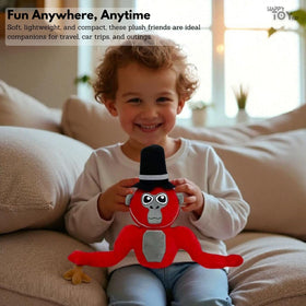 HappyToy Kid ultra-soft fabric close-up showing cozy hugs