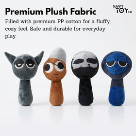 HappyToy Kid travel-friendly plush collection ideal for trips and sleepovers