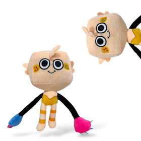 Travel-friendly HappyToy Kid plushies fit in bags for car trips and flights.