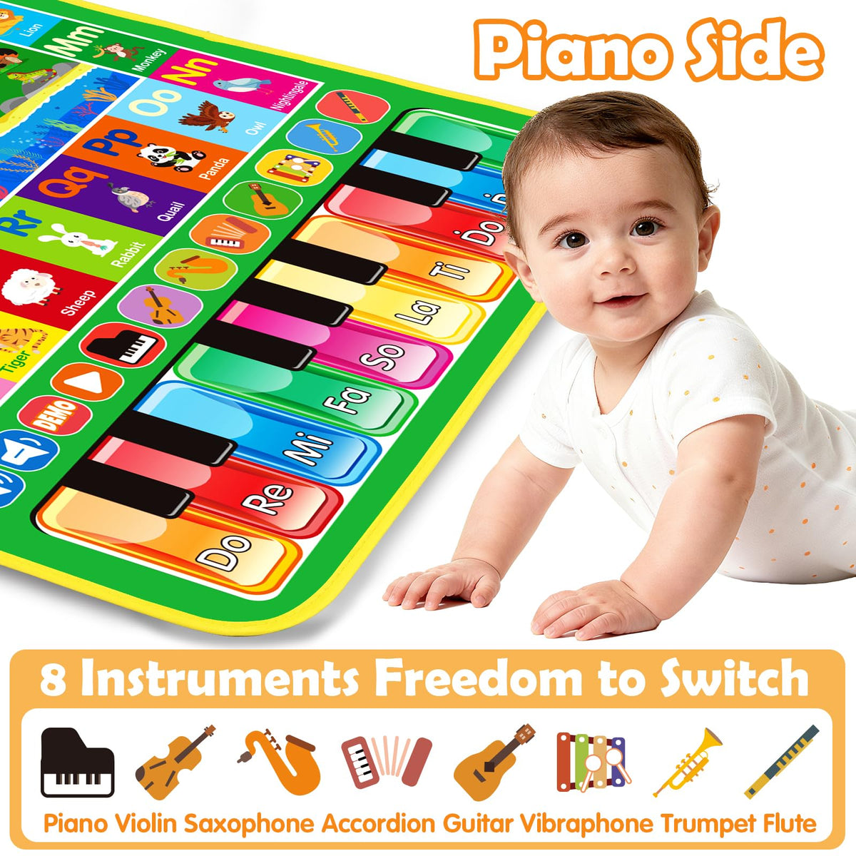 Hapyland interactive letters and animal sounds promote learning through play