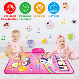 Volume control on the Hapyland music mat for safer listening.