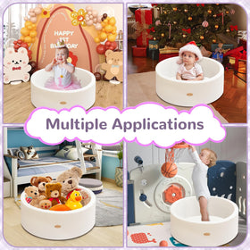 HARBOLLE ball pit detachable pad for easy cleaning after play.