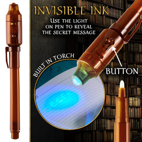 Harry Potter broomstick pen adds magical writing flair.