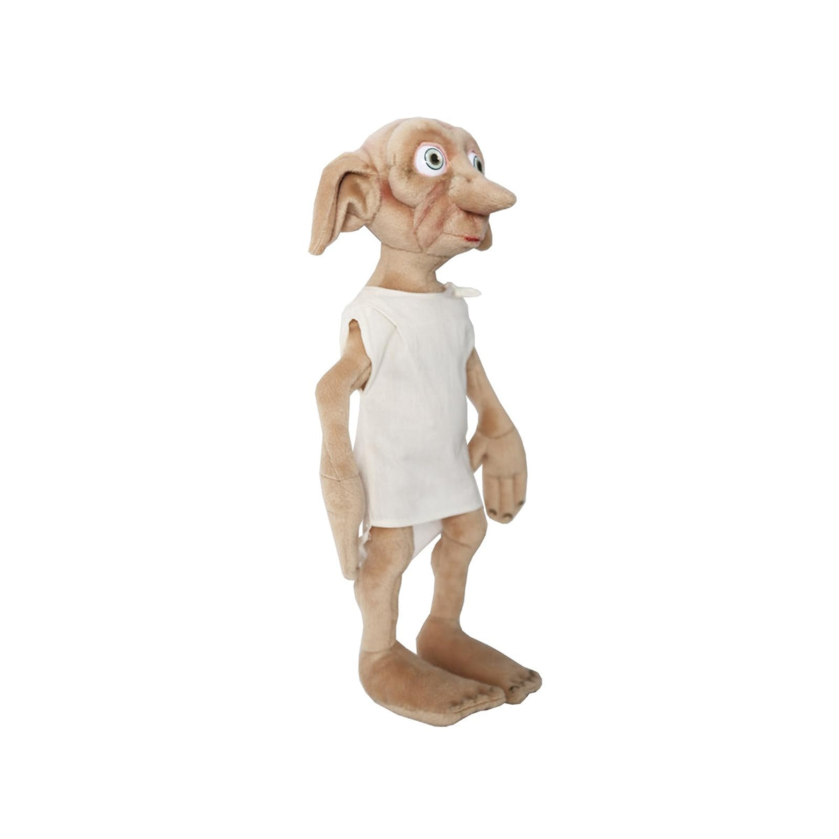 Harry Potter Dobby plush with posable arms and legs for posing.