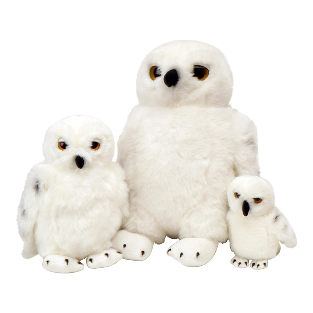 Hedwig film-inspired design on soft plush makes a charming shelf companion