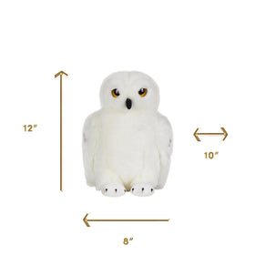Harry Potter Hedwig beak close-up with crisp stitching on plush