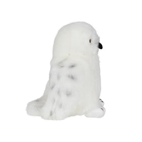 Harry Potter Hedwig white snowy owl plush with soft fur for cozy bedtime cuddles