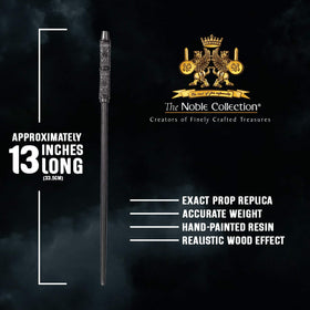 Harry Potter Snape wand on display, perfect for a curated shelf.
