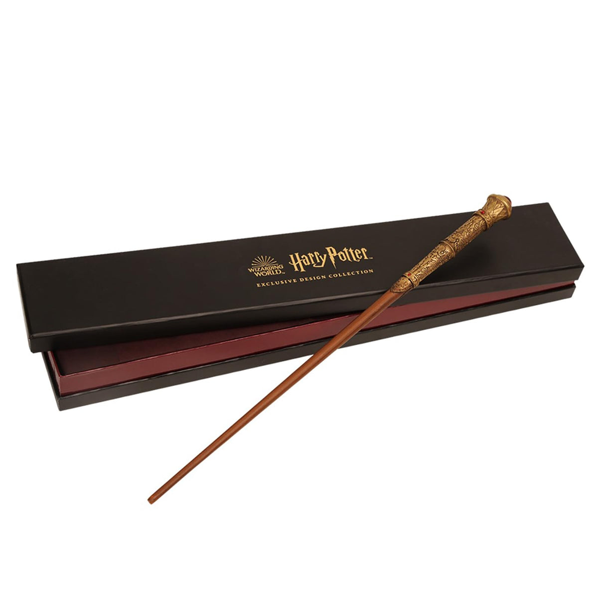 Harry Potter Sword of Gryffindor wand featuring ruby-like jewels for an authentic collectible look.