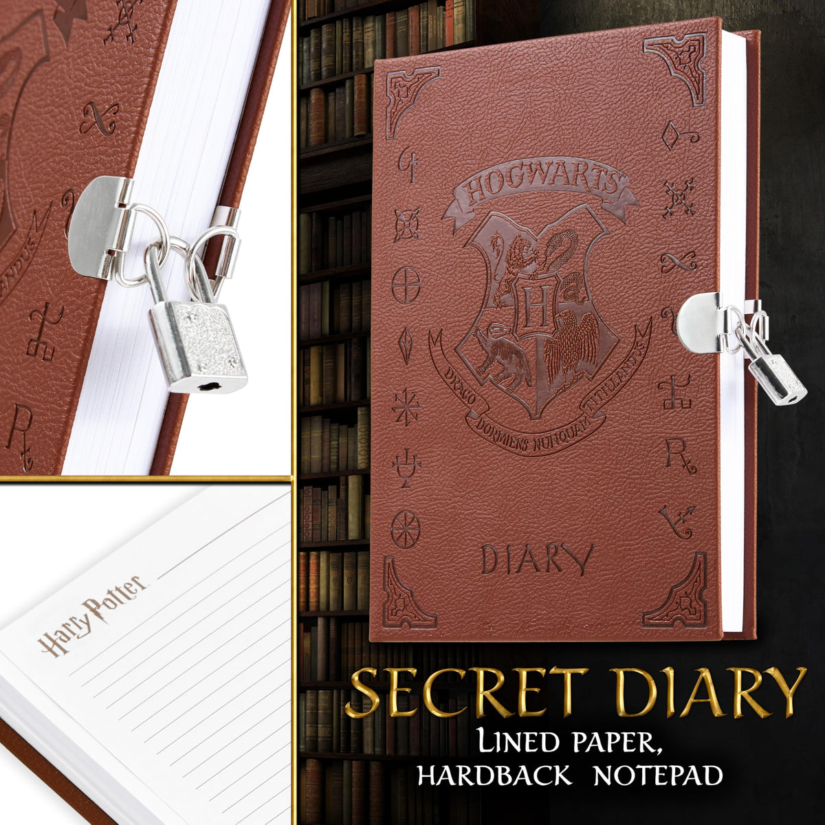 Harry Potter UV ink pen reveals messages under UV light.