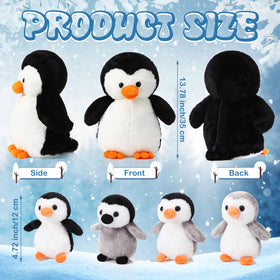 Harrycle baby penguin cream plush inspires imaginative play