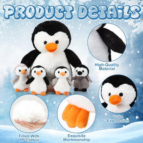 Harrycle baby penguin pink plush with comforting hugs