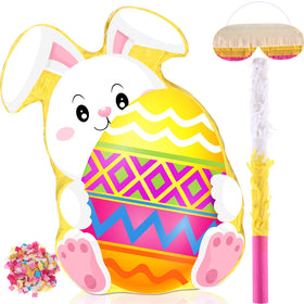 Harrycle Bunny Easter Pinata full set for themed party decor and playful activity.
