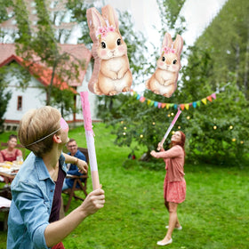 Harrycle easter bunny pinata decor idea for centerpieces