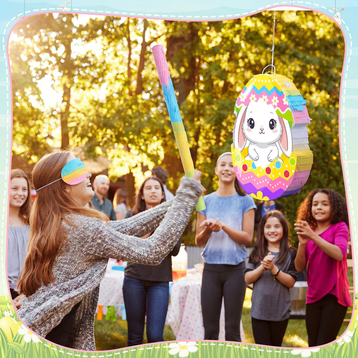 Harrycle Easter Party Decoration to elevate playful ambiance.
