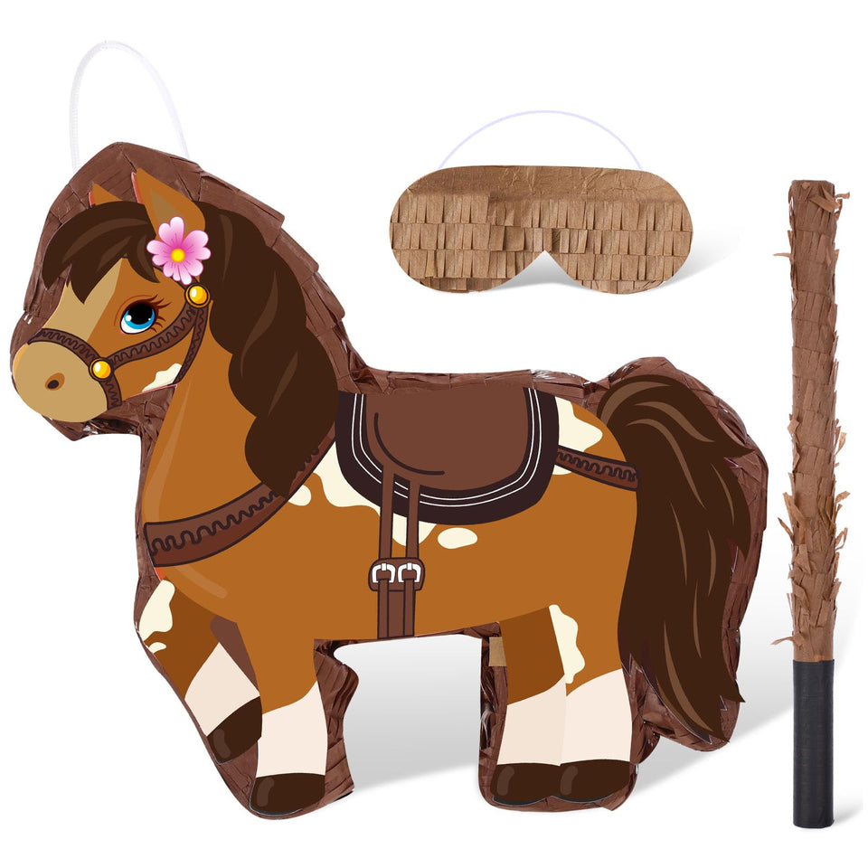 Harrycle Horse Pinata with vibrant horse design for a festive birthday party