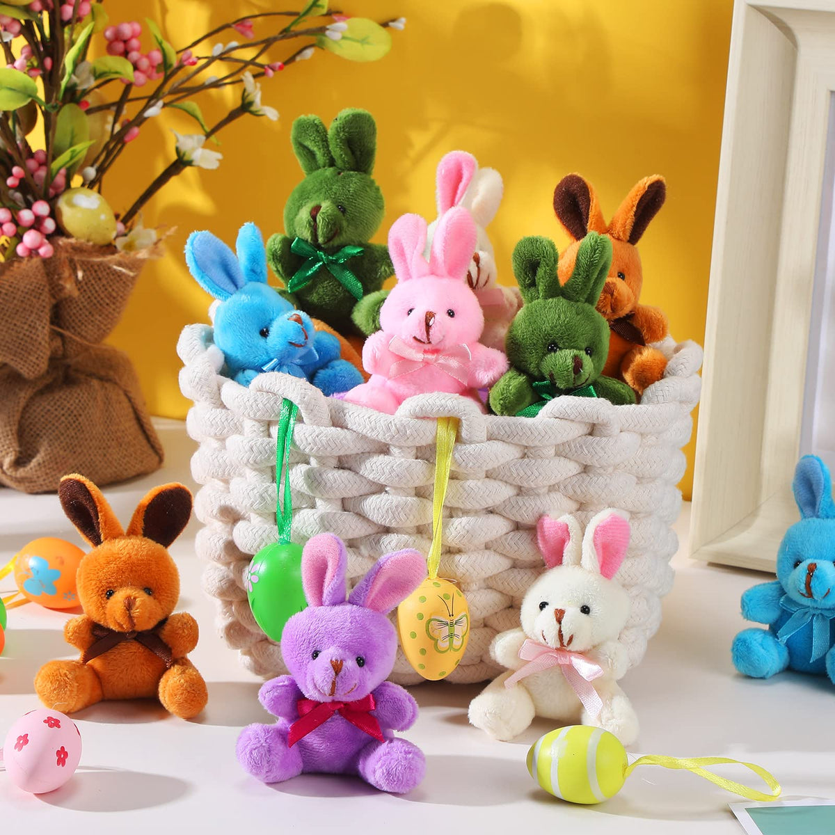 Harrycle mini bunny pink 4-inch plush perfect for classroom rewards.