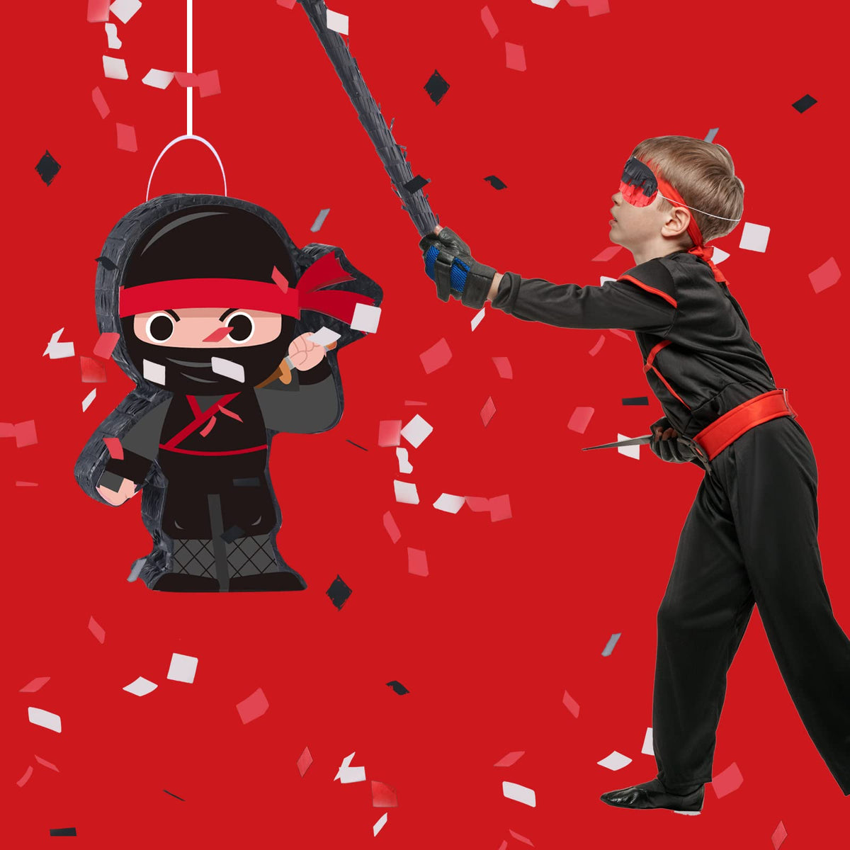 Harrycle Ninja Pinata Mini filled with candies for a surprise moment
